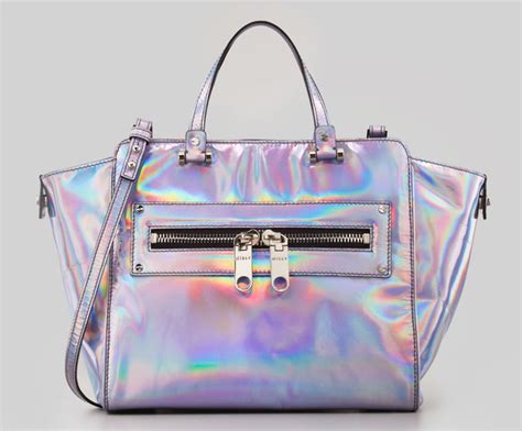 holographic ysl bag